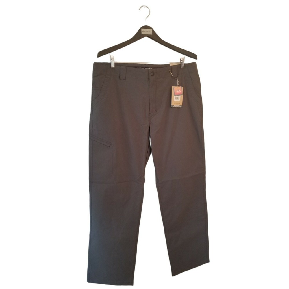 Royal robbins everyday traveler pants UPF 50 Charcoal MEN'S size 38x34